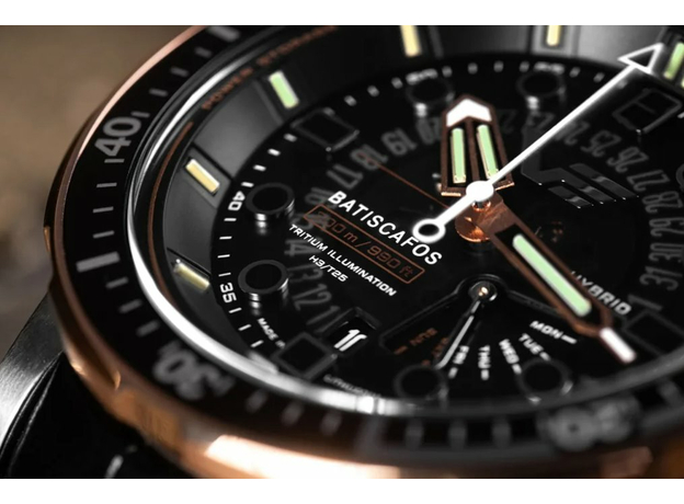 VOSTOK EUROPE BATISCAFOS HYBRID PX84/511E769 (PX84-511E769) KINETIC, фото 4 | Интернет-магазин оригинальных часов и аксессуаров