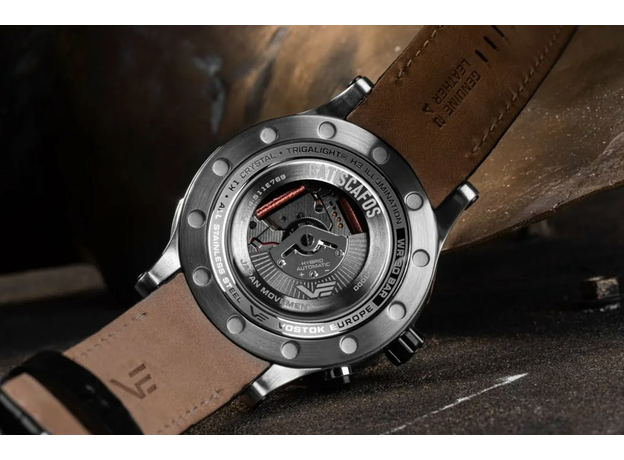 VOSTOK EUROPE BATISCAFOS HYBRID PX84/511E769 (PX84-511E769) KINETIC, фото 6 | Интернет-магазин оригинальных часов и аксессуаров