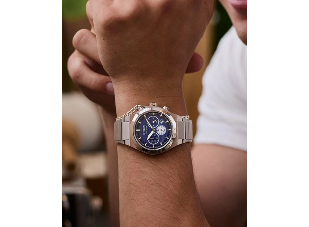 CITIZEN CA4691-59L, Вариации товара: Стальной/Синий, фото 6 | Интернет-магазин оригинальных часов и аксессуаров