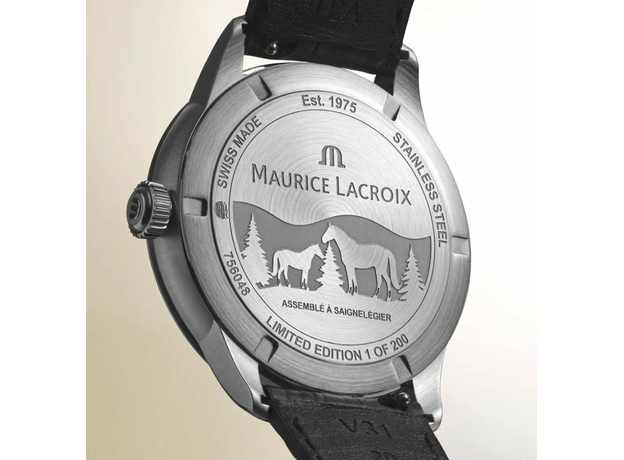 Maurice Lacroix 756048-SS001-131-2 1975 Automatic Vagues du Jura GMT LIMITED EDITION, фото 3 | Интернет-магазин оригинальных часов и аксессуаров