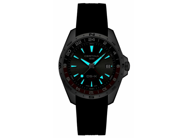 CERTINA C047.452.17.081.01 DS-X GMT, фото 2 | Интернет-магазин оригинальных часов и аксессуаров