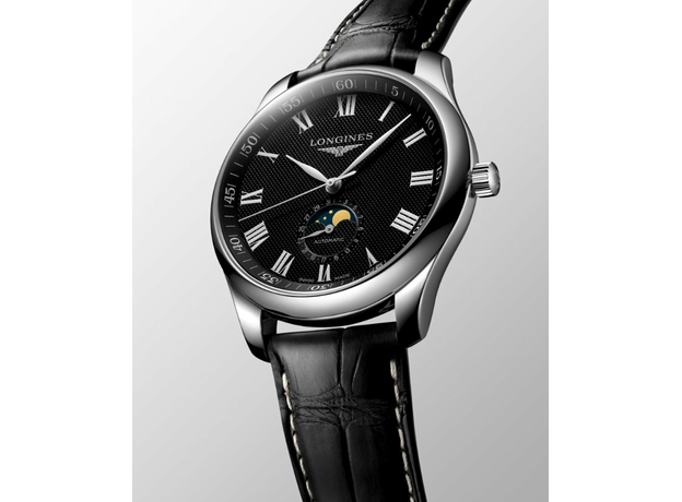 Longines L2.919.4.51.7 Master Collection Moonphase, фото 5 | Интернет-магазин оригинальных часов и аксессуаров