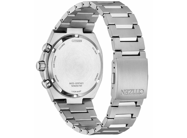 CITIZEN CA4610-85M ZENSHIN SUPER TITANIUM ECO-DRIVE, Варіант кольору: Сталевий/Бірюзовий, фото 2 | Интернет-магазин оригинальных часов и аксессуаров