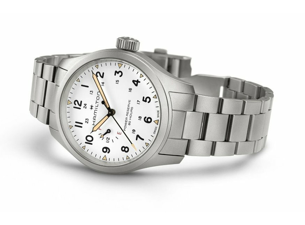 Hamilton H69509110 KHAKI FIELD MECHANICAL POWER RESERVE, фото 5 | Интернет-магазин оригинальных часов и аксессуаров