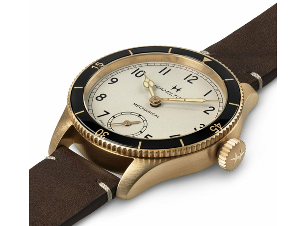 Hamilton H76709510 KHAKI AVIATION PILOT PIONEER MECHANICAL BRONZE 43ММ, фото 2 | Интернет-магазин оригинальных часов и аксессуаров