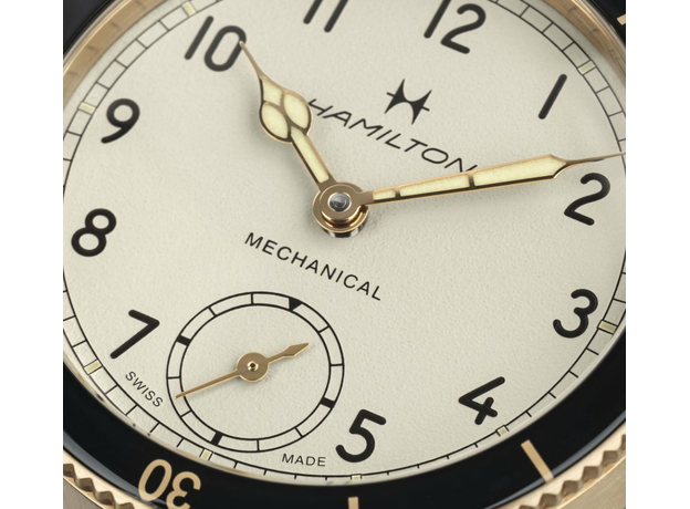 Hamilton H76709510 KHAKI AVIATION PILOT PIONEER MECHANICAL BRONZE 43ММ, фото 5 | Интернет-магазин оригинальных часов и аксессуаров