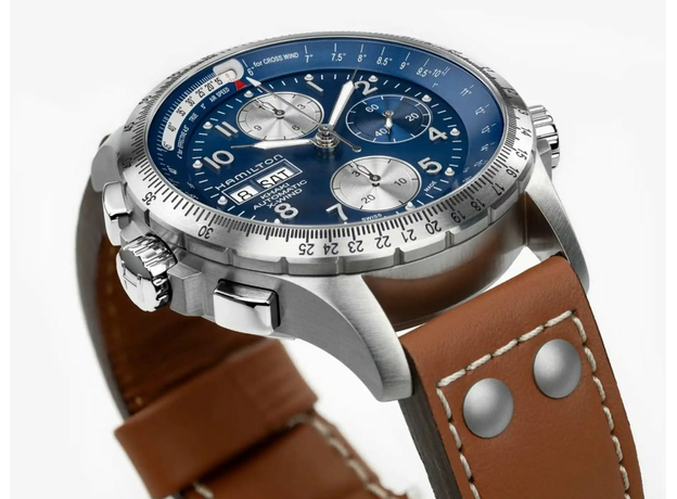 Hamilton H77506540 KHAKI AVIATION X-WIND AUTO CHRONO, фото 4 | Интернет-магазин оригинальных часов и аксессуаров
