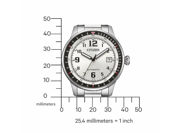 CITIZEN NJ0190-51A, Варіант кольору: Сталевий, фото 3 | Интернет-магазин оригинальных часов и аксессуаров