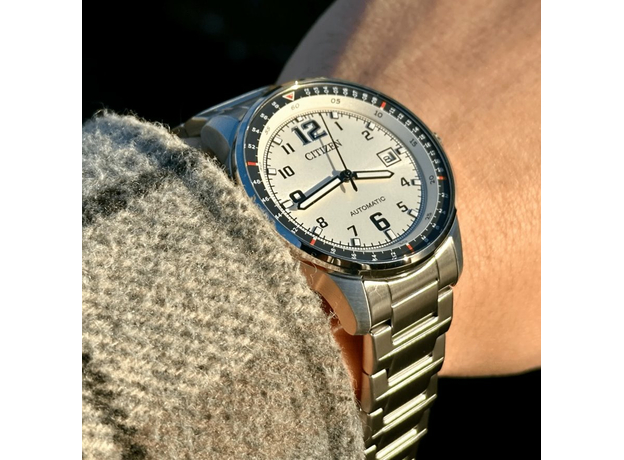 CITIZEN NJ0190-51A, Варіант кольору: Сталевий, фото 5 | Интернет-магазин оригинальных часов и аксессуаров