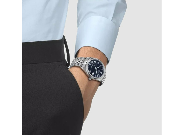 TISSOT T156.408.11.043.00 BALLADE POWERMATIC 80 COSC CERTIFIED CHRONOMETER, фото 4 | Интернет-магазин оригинальных часов и аксессуаров