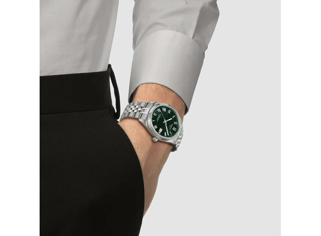 TISSOT T156.408.11.093.00 BALLADE POWERMATIC 80 COSC CERTIFIED CHRONOMETER, фото 4 | Интернет-магазин оригинальных часов и аксессуаров