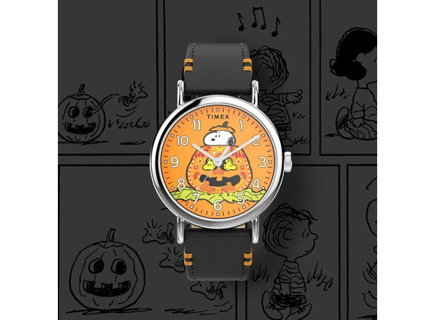 TIMEX Tx2y12300 PEANUTS Weekender Pumpkin, фото 2 | Интернет-магазин оригинальных часов и аксессуаров