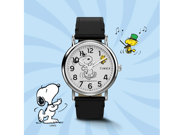 TIMEX Tx2y31000 PEANUTS Weekender Snoopy Dancing, фото 2 | Интернет-магазин оригинальных часов и аксессуаров