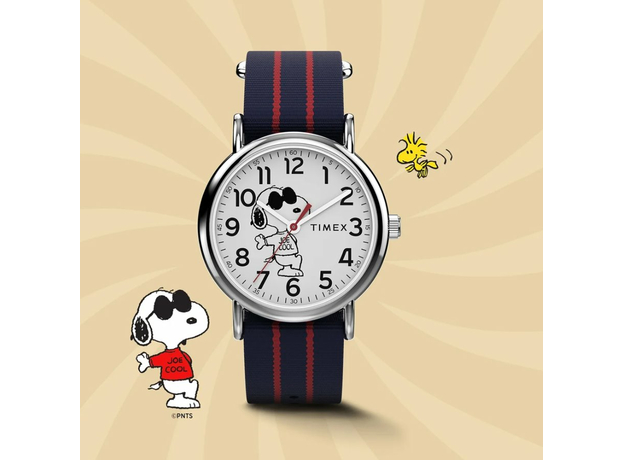 TIMEX Tx2y31100 PEANUTS Weekender Joe Cool, фото 2 | Интернет-магазин оригинальных часов и аксессуаров