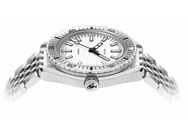 DOXA 796.10.011.10 SUB 200 WHITEPEARL STAINLESS STEEL BEZEL, фото 3 | Интернет-магазин оригинальных часов и аксессуаров