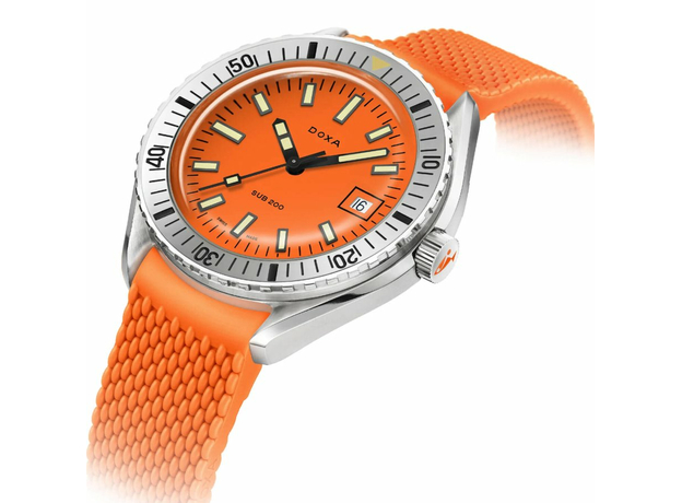 DOXA 796.10.351.21 SUB 200 PROFESSIONAL STAINLESS STEEL BEZEL, фото 2 | Интернет-магазин оригинальных часов и аксессуаров