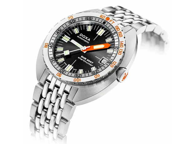DOXA 804.10.101S.10 SUB 200T SHARKHUNTER SUNRAY, фото 2 | Интернет-магазин оригинальных часов и аксессуаров
