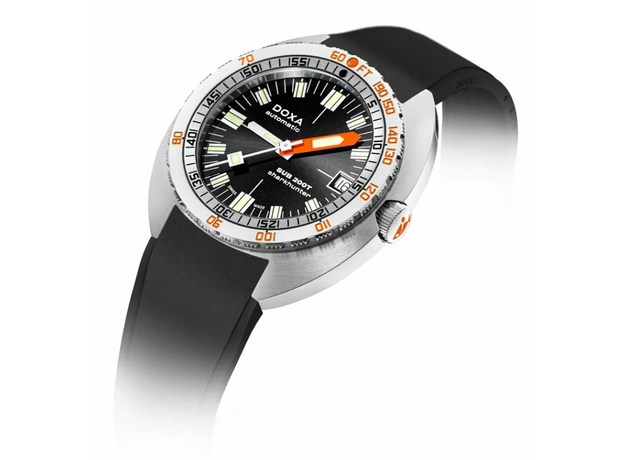 DOXA 804.10.101S.20 SUB 200T SHARKHUNTER SUNRAY, фото 2 | Интернет-магазин оригинальных часов и аксессуаров