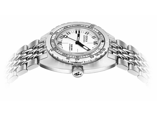 DOXA 821.10.011.10 SUB 300 WHITEPEARL, фото 2 | Интернет-магазин оригинальных часов и аксессуаров