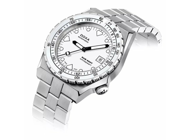 DOXA 861.10.011.10 SUB 600T WHITEPEARL, фото 3 | Интернет-магазин оригинальных часов и аксессуаров