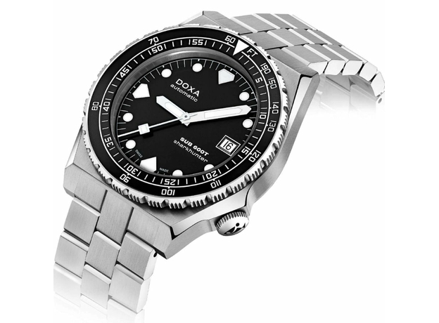 DOXA 861.10.101B.10 SUB 600T SHARKHUNTER B&W, фото 2 | Интернет-магазин оригинальных часов и аксессуаров
