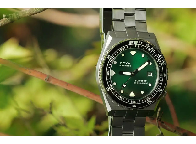 DOXA 861.10.131.10 SUB 600T SEA EMERALD, фото 5 | Интернет-магазин оригинальных часов и аксессуаров