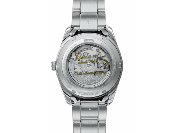 ORIENT RA-AC0R04N30B (RA-AC0R04N10B) Orient 75th Anniversary Stretto Date Limited Edition, фото 3 | Интернет-магазин оригинальных часов и аксессуаров