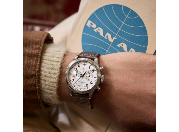 TIMEX Tx2y38700 WATERBURY Ace Pan Am Chrono, фото 7 | Интернет-магазин оригинальных часов и аксессуаров