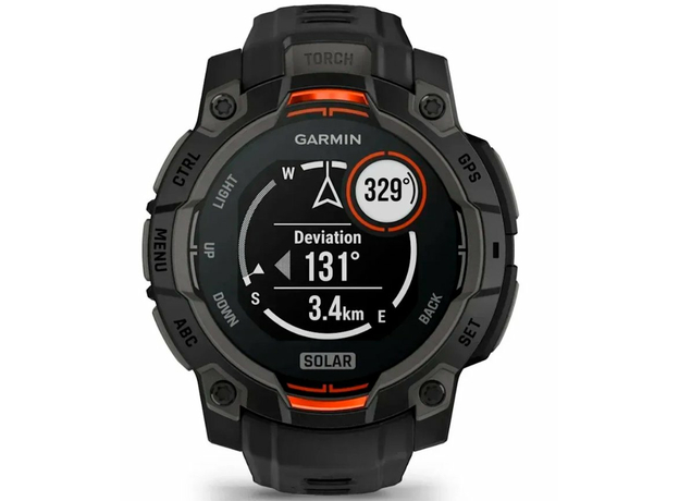 Garmin 010-02934-00 Instinct 3 Solar 45 мм Black, фото 11 | Интернет-магазин оригинальных часов и аксессуаров