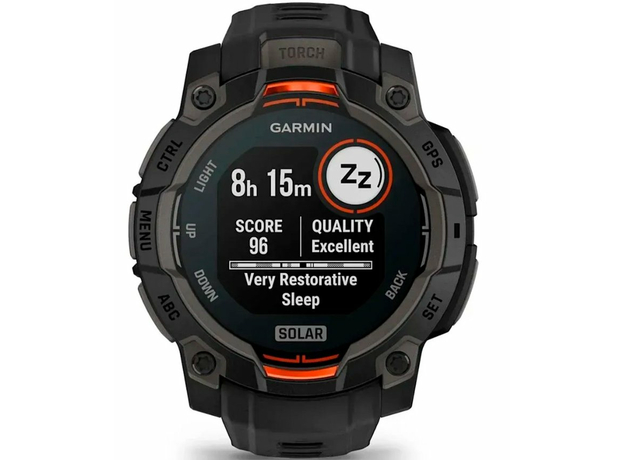 Garmin 010-02934-00 Instinct 3 Solar 45 мм Black, фото 12 | Интернет-магазин оригинальных часов и аксессуаров