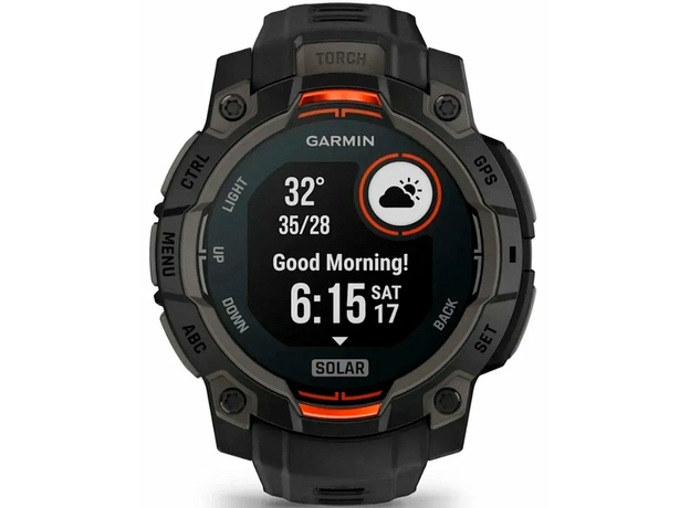 Garmin 010-02934-00 Instinct 3 Solar 45 мм Black, фото 13 | Интернет-магазин оригинальных часов и аксессуаров