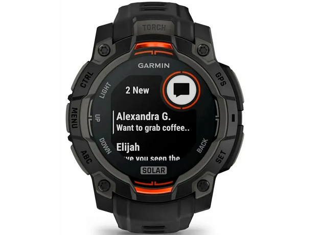 Garmin 010-02934-00 Instinct 3 Solar 45 мм Black, фото 4 | Интернет-магазин оригинальных часов и аксессуаров