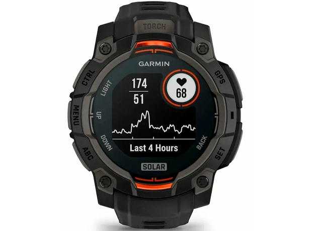 Garmin 010-02934-00 Instinct 3 Solar 45 мм Black, фото 8 | Интернет-магазин оригинальных часов и аксессуаров