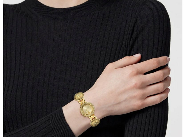 Versace Vre0q00425 La Greca Stud Icon 28 мм, фото 2 | Интернет-магазин оригинальных часов и аксессуаров