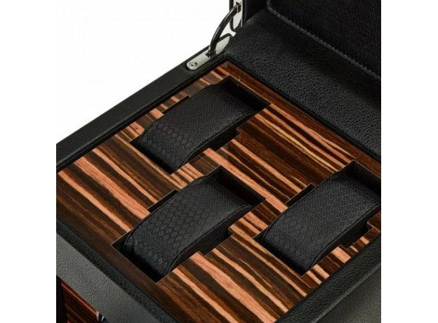 Шкатулка WOLF 457156 Roadster Single Winder with Storage Black, фото 5 | Интернет-магазин оригинальных часов и аксессуаров