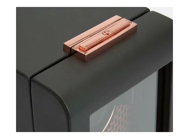Шкатулка WOLF 469116 Axis Single Winder Copper, фото 3 | Интернет-магазин оригинальных часов и аксессуаров