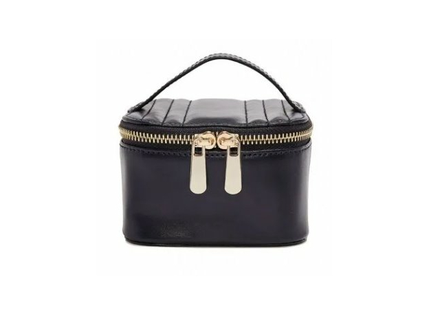 Шкатулка WOLF 766517 Maria Zip Jewelry Cube - Navy, фото 2 | Интернет-магазин оригинальных часов и аксессуаров