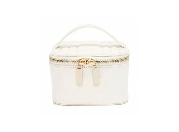 Шкатулка WOLF 766553 Maria Zip Jewelry Cube - White, фото 2 | Интернет-магазин оригинальных часов и аксессуаров