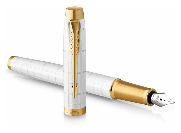 Ручка перьевая Parker IM Premium Pearl GT FP M 24-712, фото 2 | Интернет-магазин оригинальных часов и аксессуаров