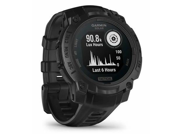 Garmin 010-02934-50 Instinct 3 Solar Tactical Edition 45 мм Black, фото 8 | Интернет-магазин оригинальных часов и аксессуаров