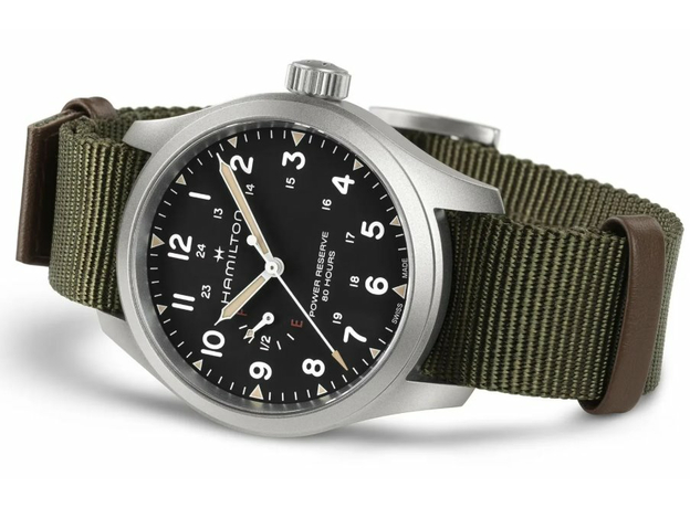 Hamilton H69509930 KHAKI FIELD MECHANICAL POWER RESERVE 40 ММ, фото 2 | Интернет-магазин оригинальных часов и аксессуаров