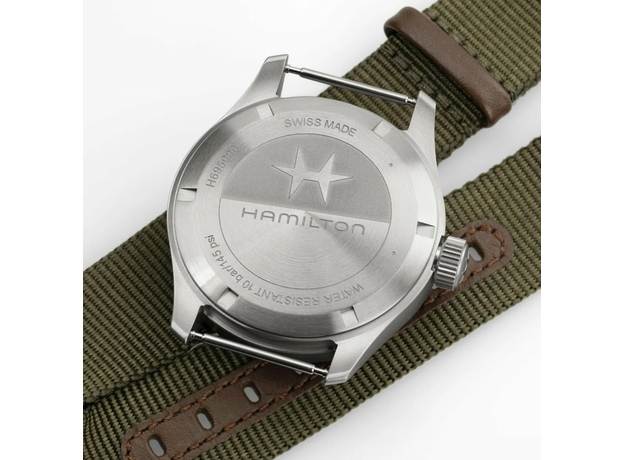 Hamilton H69509930 KHAKI FIELD MECHANICAL POWER RESERVE 40 ММ, фото 5 | Интернет-магазин оригинальных часов и аксессуаров