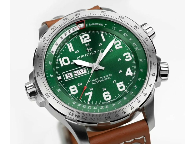 Hamilton H77735560 Khaki Aviation X-Wind Day Date Auto, фото 3 | Интернет-магазин оригинальных часов и аксессуаров