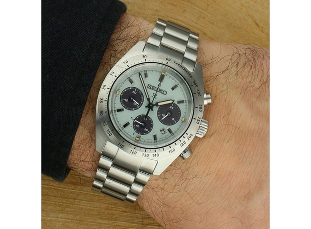 SEIKO SSC965P1 PROSPEX SPEEDTIMER MINT GREEN, фото 5 | Интернет-магазин оригинальных часов и аксессуаров