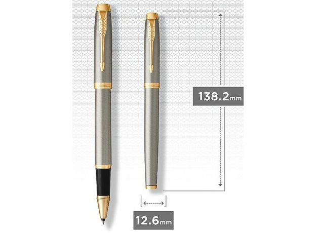 Ручка-ролер Parker IM Brushed Metal GT RB блістер 22-226, фото 4 | Интернет-магазин оригинальных часов и аксессуаров