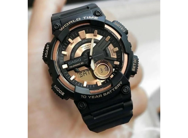 CASIO AEQ-110W-1A3 10 YEAR BATTERY Exclusive, фото 3 | Интернет-магазин оригинальных часов и аксессуаров