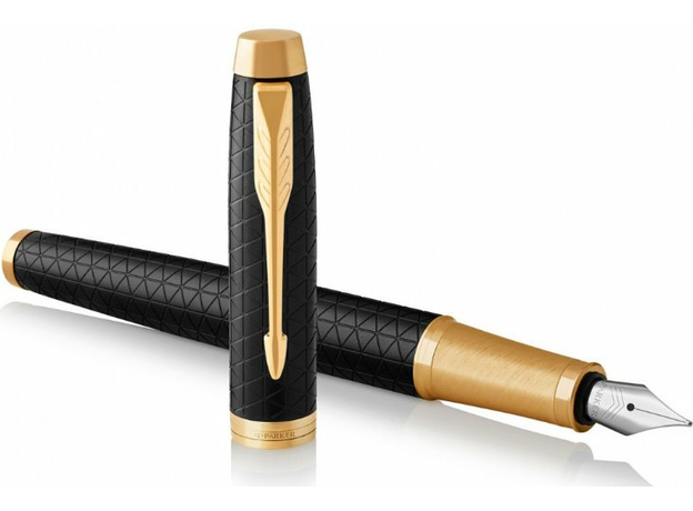 Ручка перова Parker IM Premium Black GT FP F 24-011, фото 2 | Интернет-магазин оригинальных часов и аксессуаров