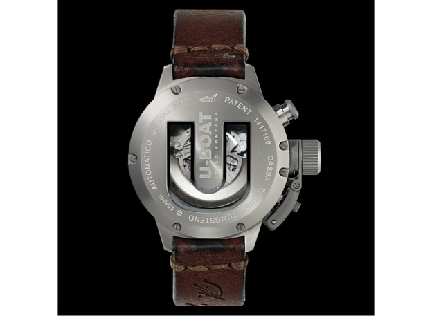 U-BOAT 8061 CLASSICO 45 TITANIO TUNGSTENO CA BKMOVELOCK, фото 3 | Интернет-магазин оригинальных часов и аксессуаров