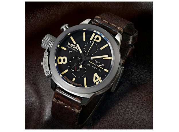 U-BOAT 8061 CLASSICO 45 TITANIO TUNGSTENO CA BKMOVELOCK, фото 2 | Интернет-магазин оригинальных часов и аксессуаров