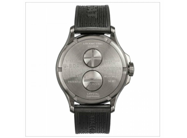 U-BOAT 8463/B DARKMOON 44MM BLACK SS, фото 3 | Интернет-магазин оригинальных часов и аксессуаров